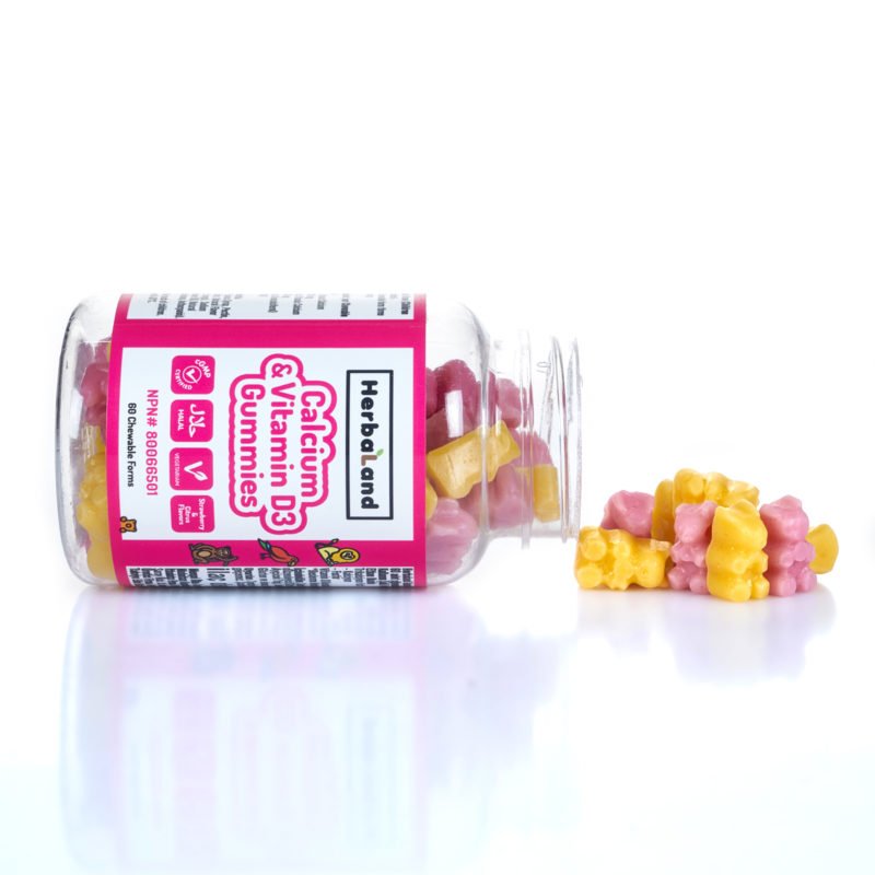 Herbaland Gummies Kalsiyum ve Vitamin D3 - Görsel 2