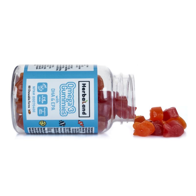 Herbaland Gummies Omega-3 DHA&EPA - Görsel 2